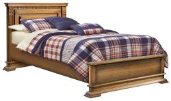 Кровать одинарная Верди Люкс с низким изножьем