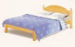 Кровать двойная Лотос Б-1090-08 без задней спинки